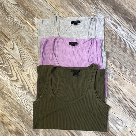 J. Crew Tops - 3 J. Crew Tank Tops Size Small